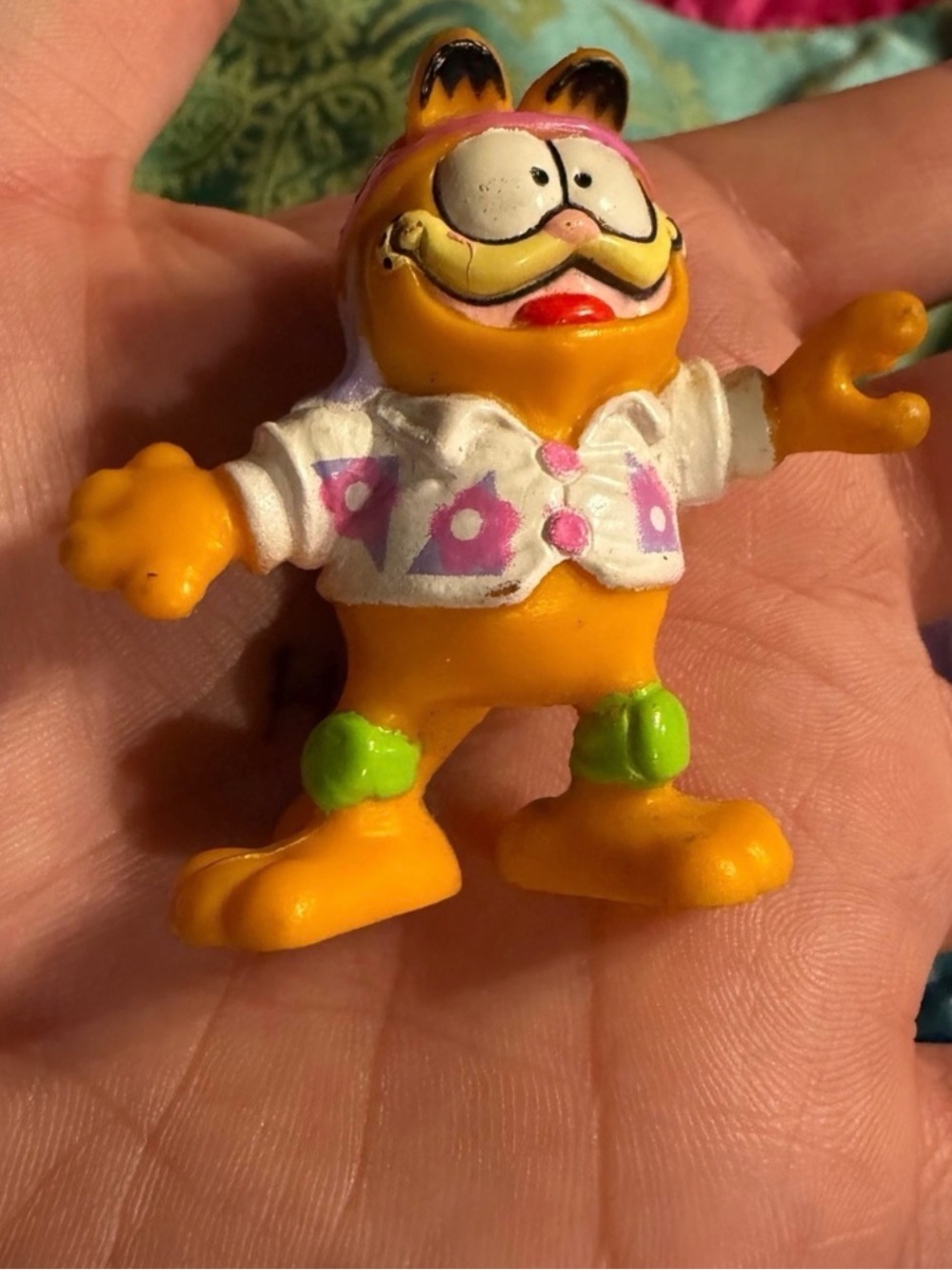 Vintage 80’s Garfield Figure Toy